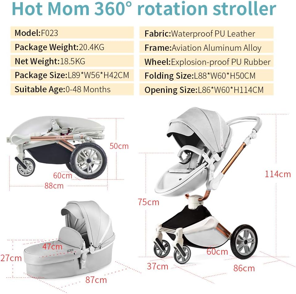 poussette Hot Mom F023